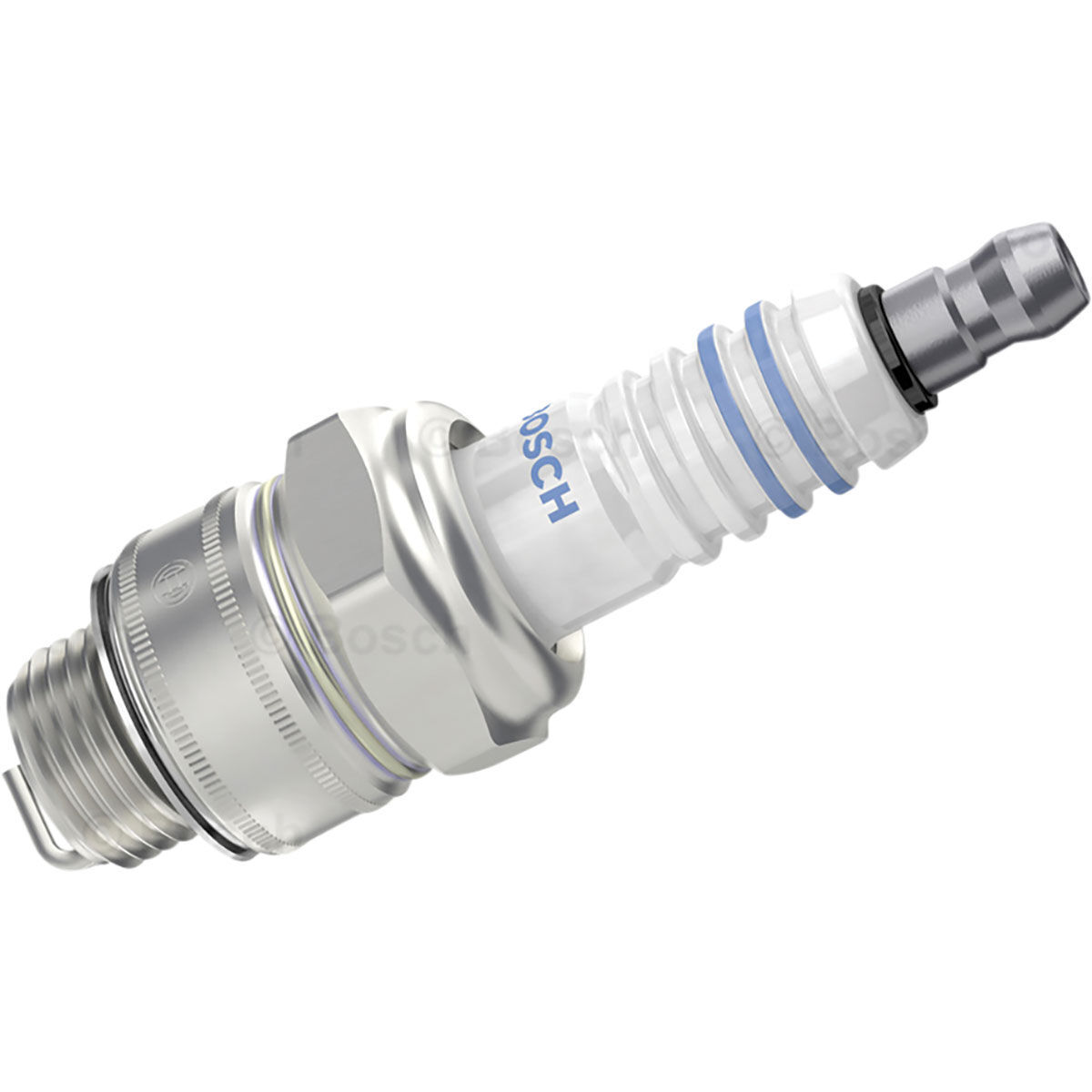 Bosch Spark Plug Single W8EC, , scanz_hi-res