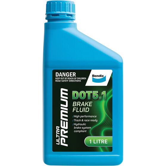 Bendix Ultra Premium Brake Fluid DOT 5.1 1L, , scanz_hi-res