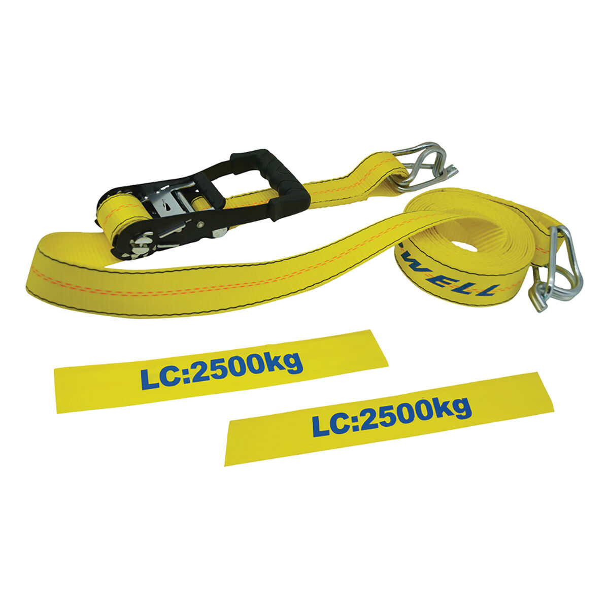 Gripwell Heavy Duty 2500kg Ratchet Tie Down 5m, , scanz_hi-res