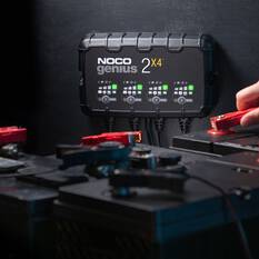 NOCO Genius 2X4 Smart Battery Charger 6V/12V 4-Bank 8 Amp, , scanz_hi-res