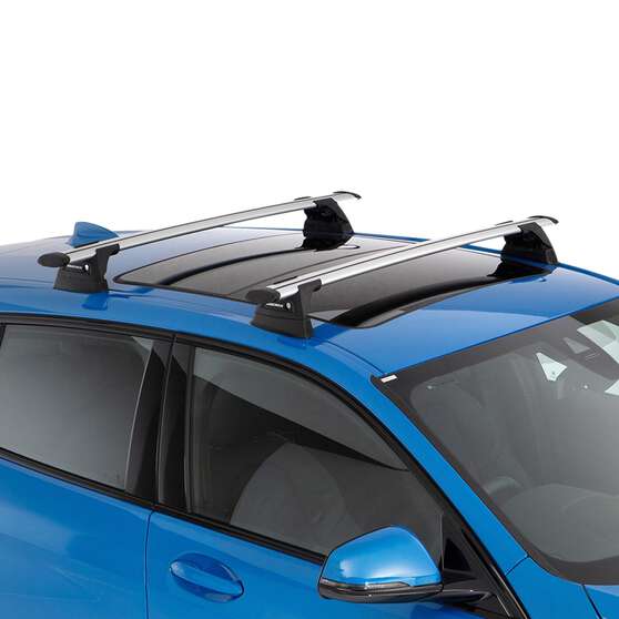 Yakima Thru Bar 120cm Silver Roof Rack Pair - S16Y, , scanz_hi-res