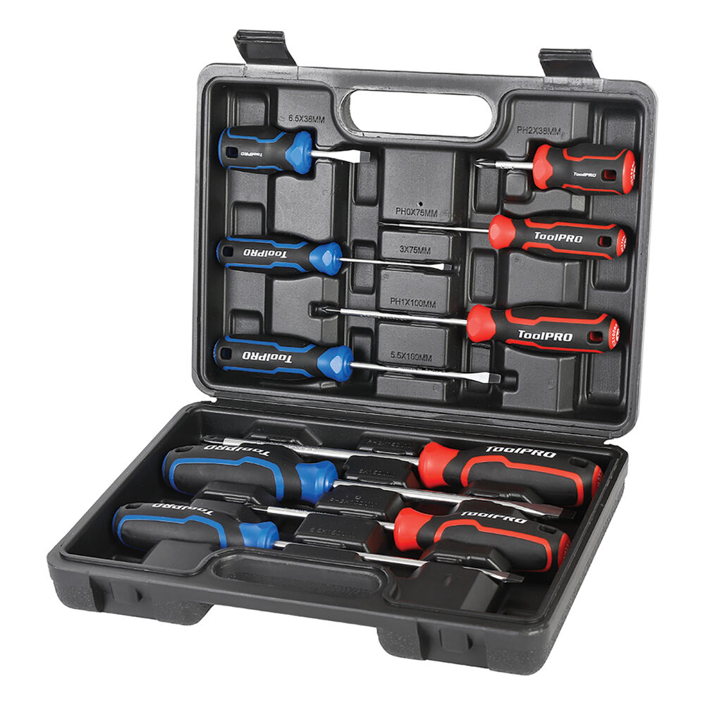 ToolPRO Screwdriver Set 10 Piece Supercheap Auto New Zealand