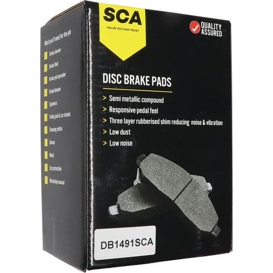 SCA Disc Brake Pads DB1491SCA, , scanz_hi-res
