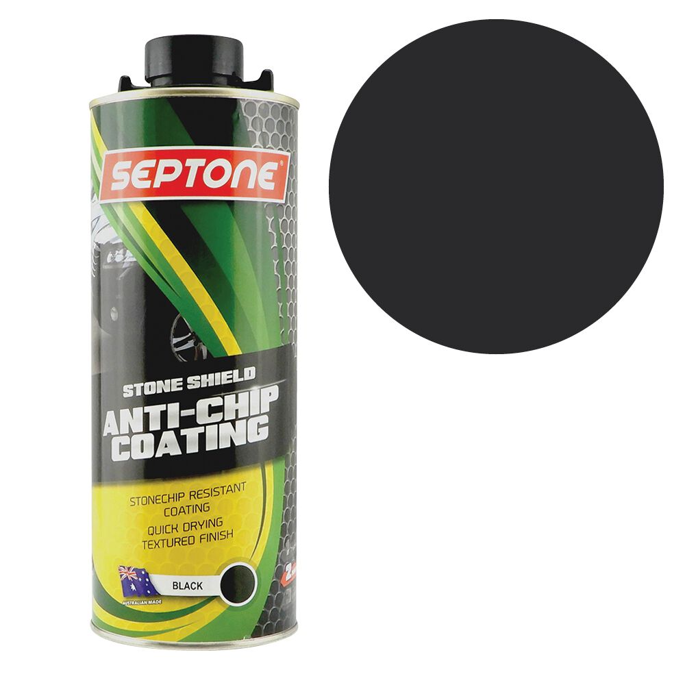 Septone&reg; Stone Shield Anti-Chip Coating Black - 1 Litre, , scanz_hi-res