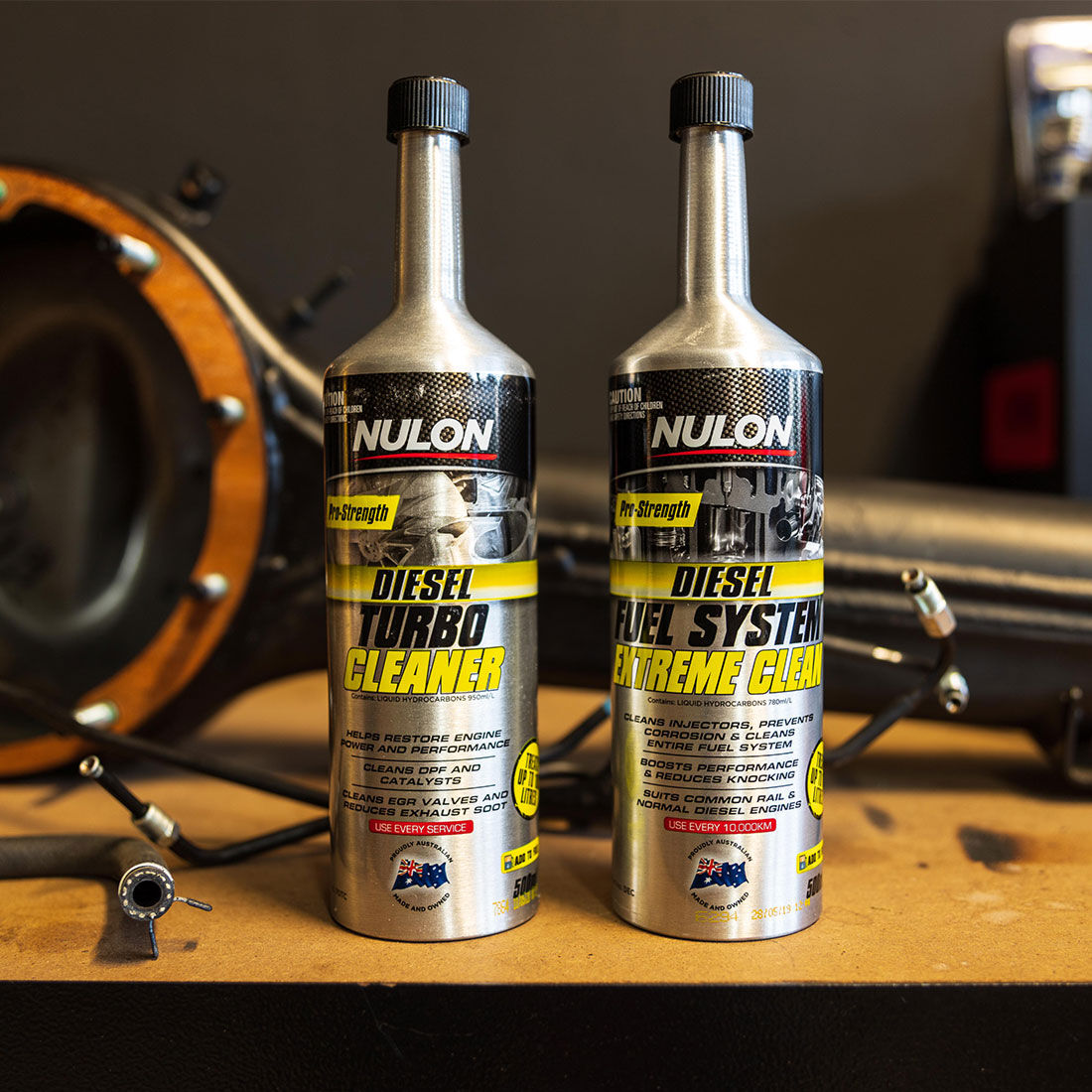 Nulon Pro Strength Diesel Turbo Cleaner - 500ml, , scanz_hi-res