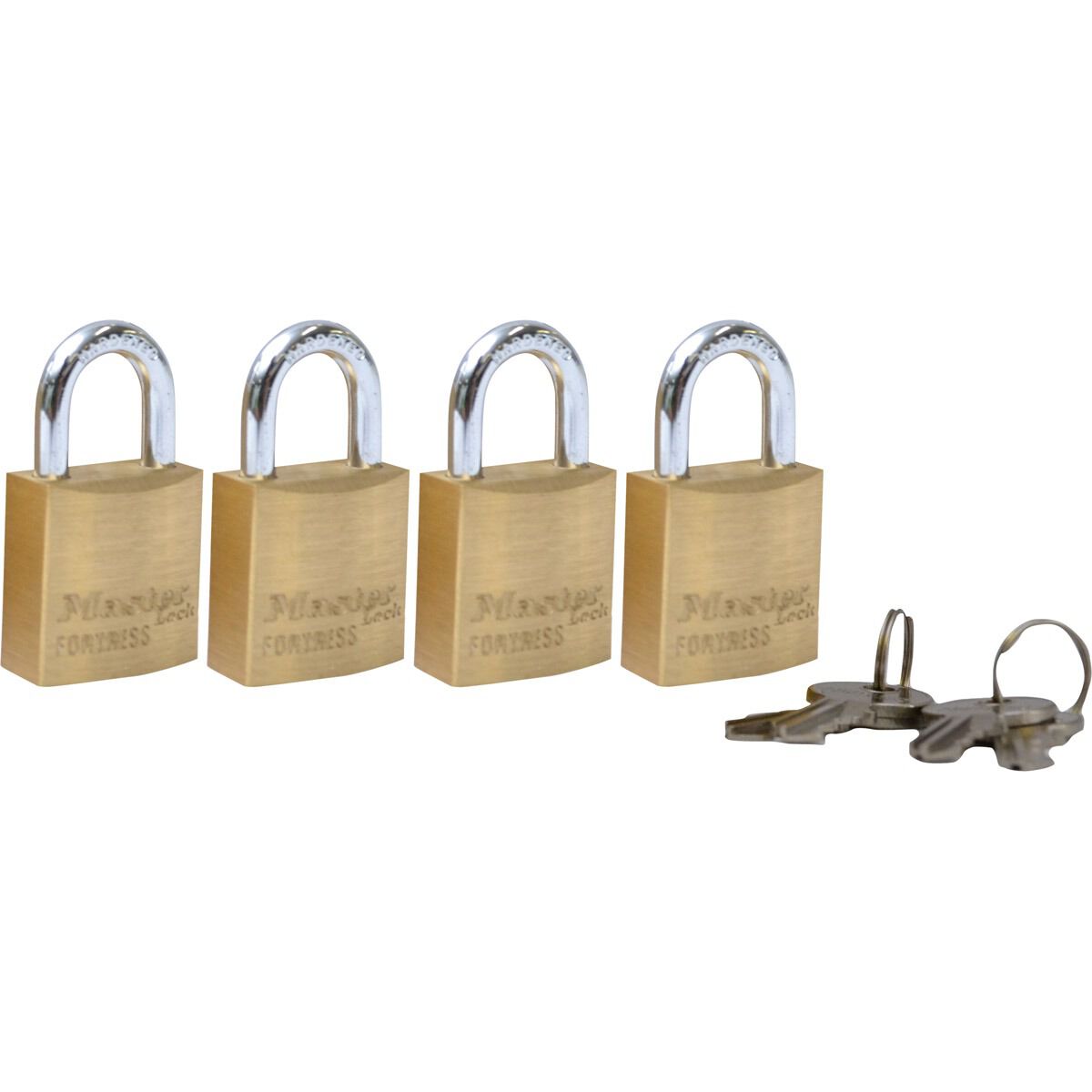 Master Lock Fortress Padlock - 20mm, 4 Pack, , scanz_hi-res