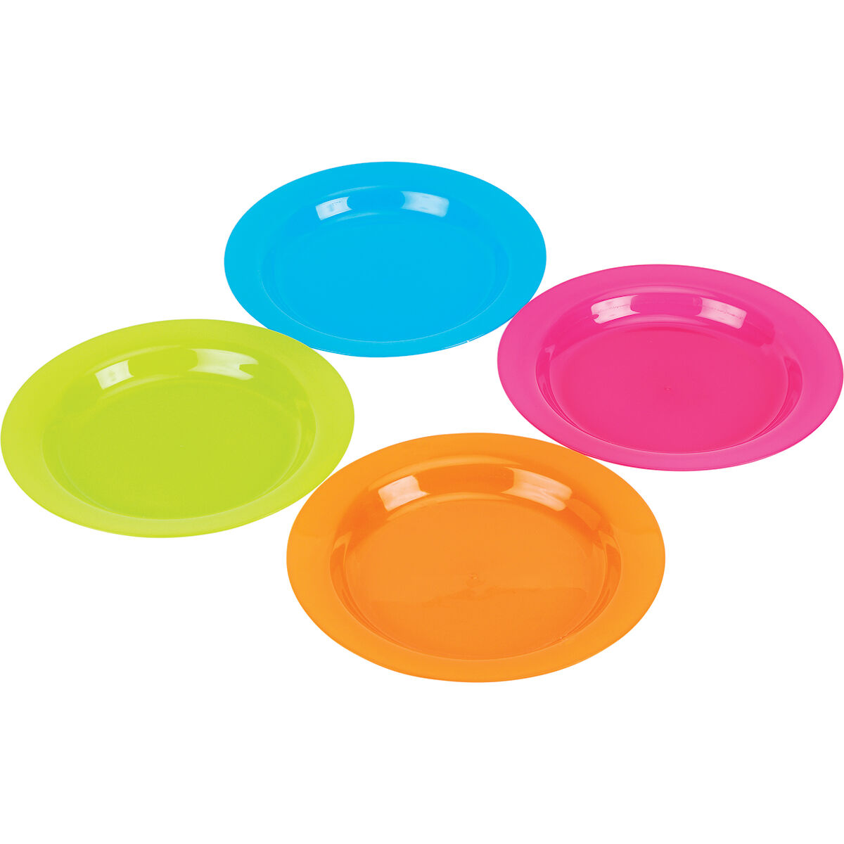 Ridge Ryder Plastic Plate 4pk 24cm, , scanz_hi-res