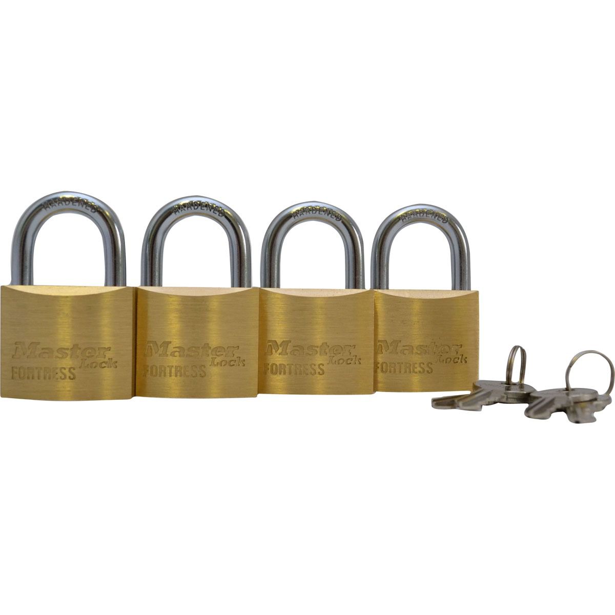 Master Lock Fortress Padlock - 40mm, 4 Pack, , scanz_hi-res