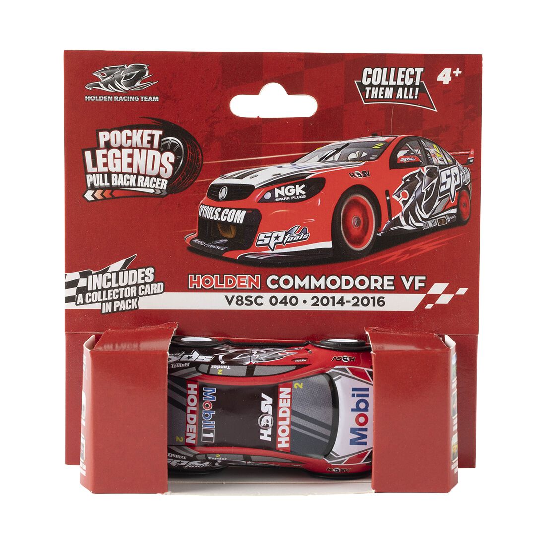 Pocket Legends Pull Back Racer - 2015 HRT Livery, , scanz_hi-res