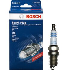 Bosch Double Platinum Spark Plug 8141-6 6 Pack, , scanz_hi-res