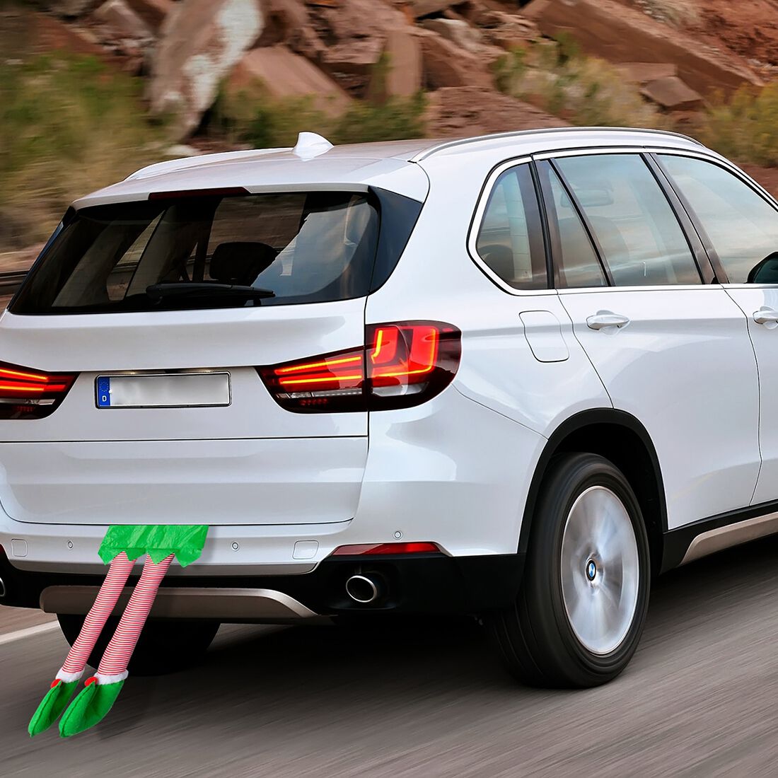 Elf Legs Car Decoration Set, , scanz_hi-res