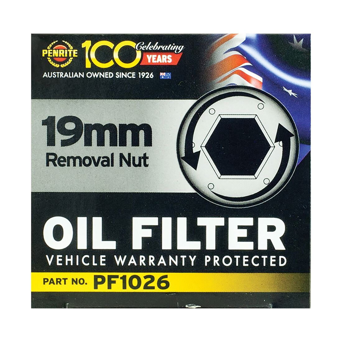 Penrite Oil Filter PF1026 (Interchangeable with Z443), , scanz_hi-res