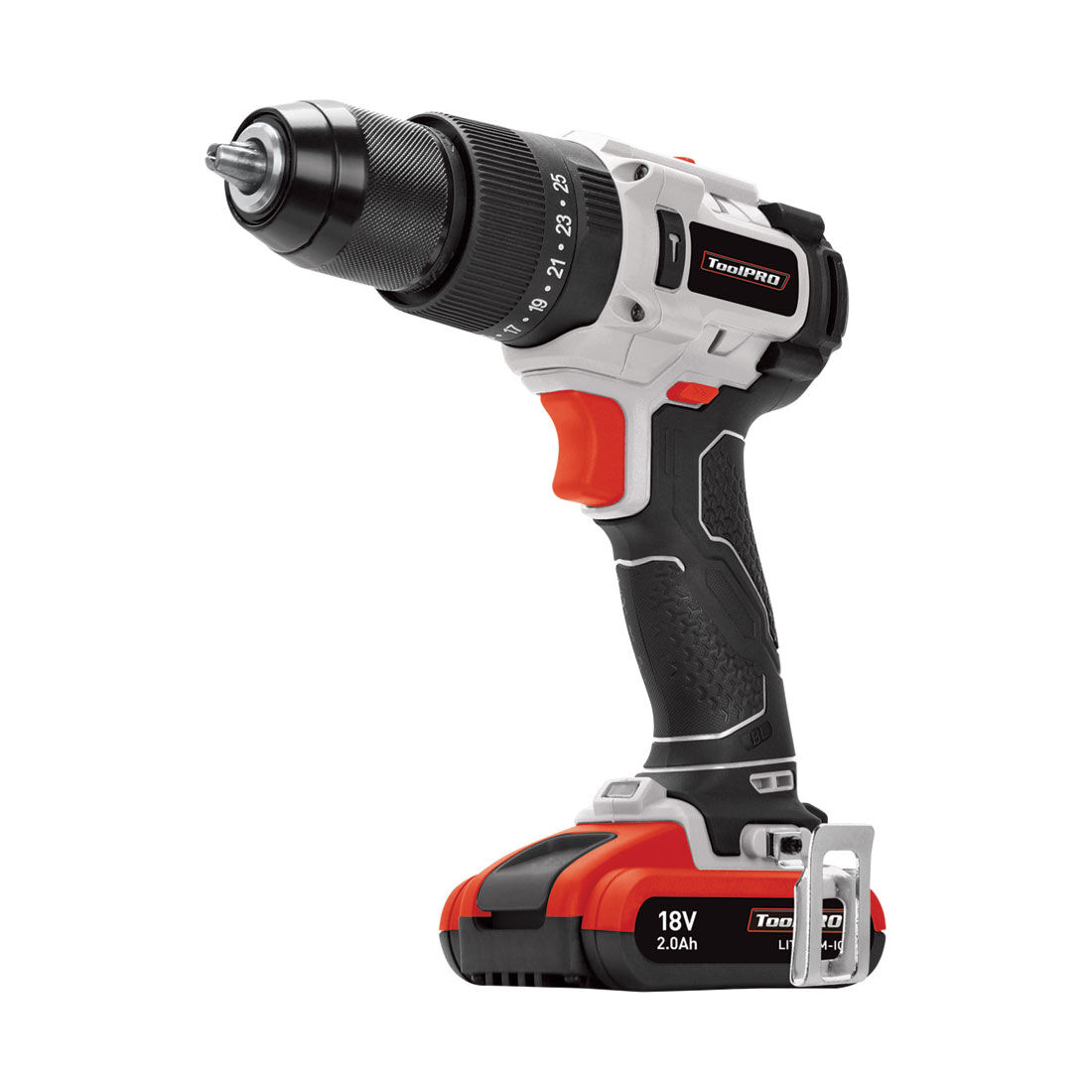 ToolPRO 18V Brushless Hammer Drill Kit 2.0Ah, , scanz_hi-res