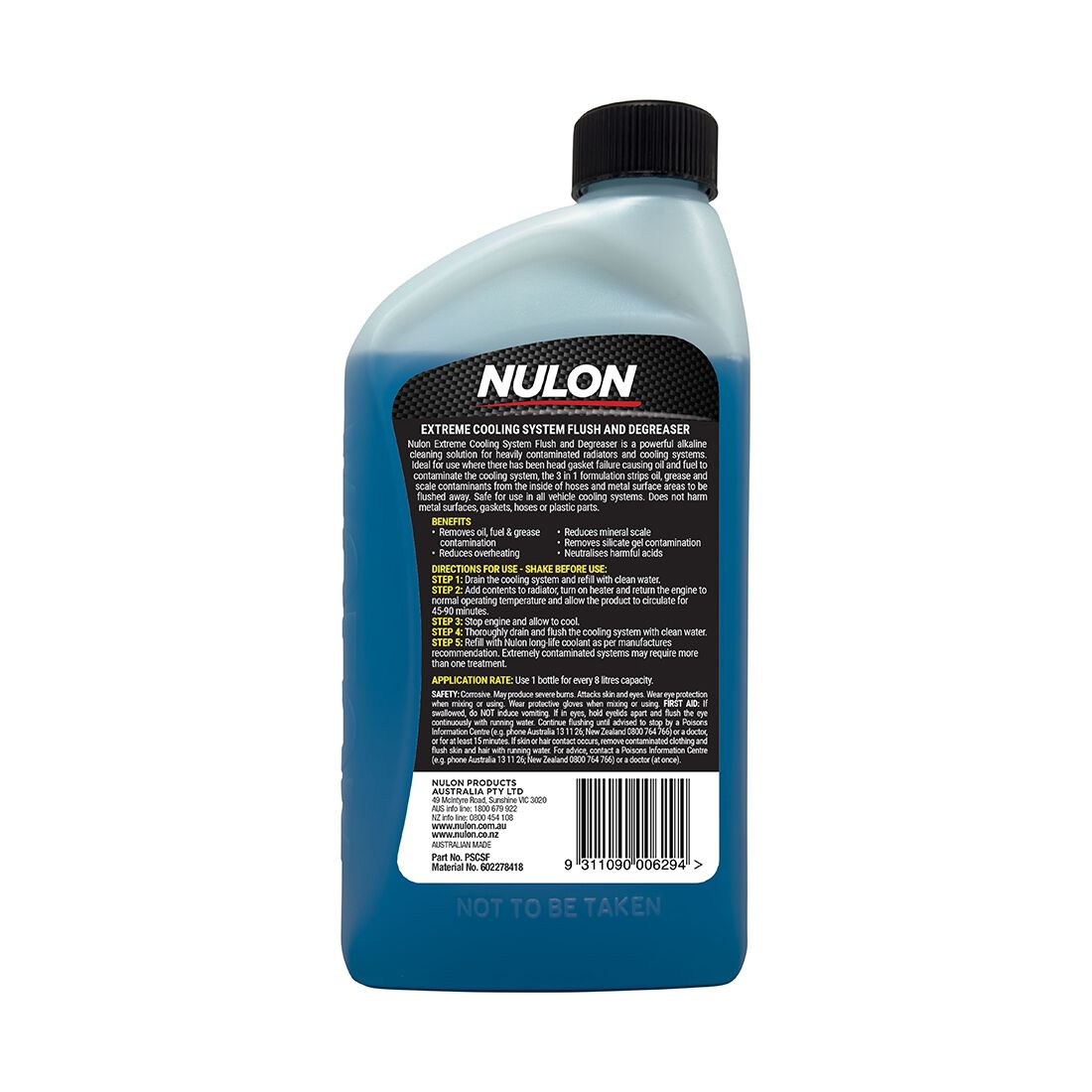 Nulon Extreme Cooling System Flush 500mL, , scanz_hi-res