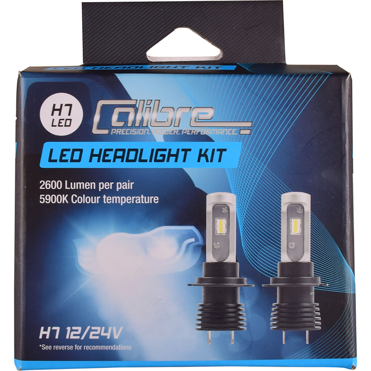 Calibre LED Headlight Globes H7