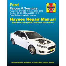 Haynes Car Manual For Ford Falcon / Territory 2002-2016 - 36734, , scanz_hi-res