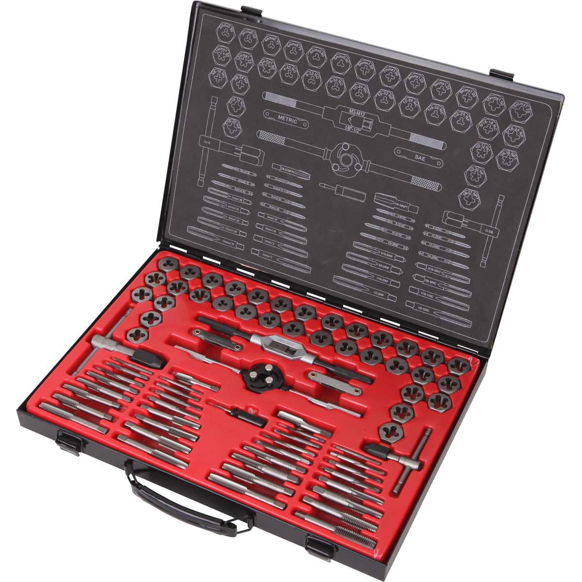 Sidchrome tap and die clearance set
