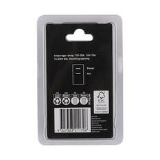 SCA Toggle Switch - 12/24V, On/Off, Plastic, , scanz_hi-res