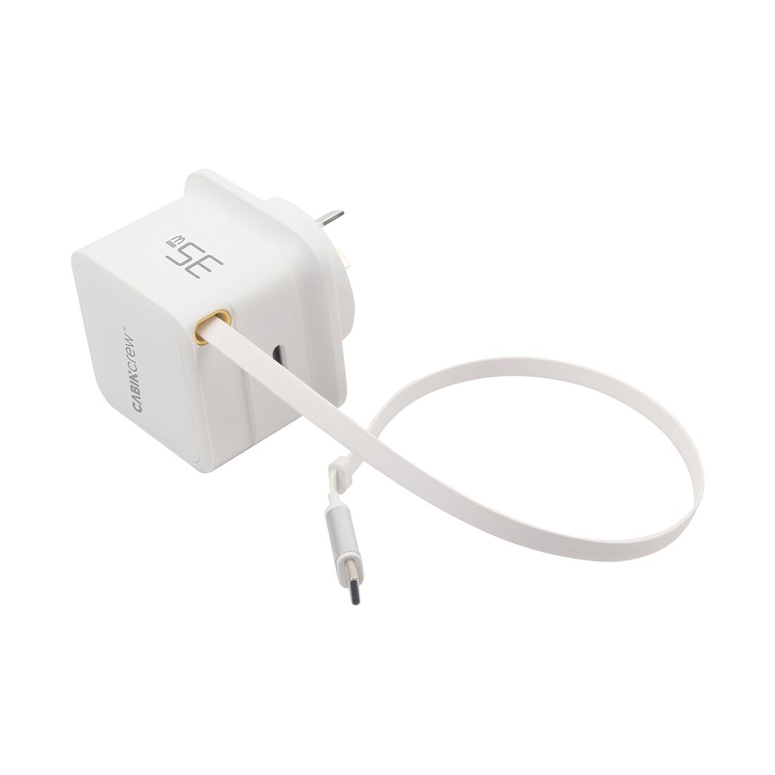 Cabin Crew 35W Travel Charger with Cable, , scanz_hi-res