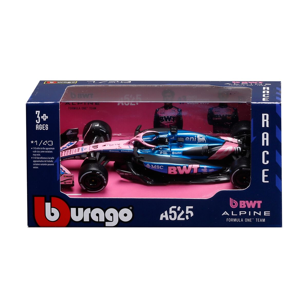 1:43 Die Cast 2025 Alpine #10 Gasly, , scanz_hi-res