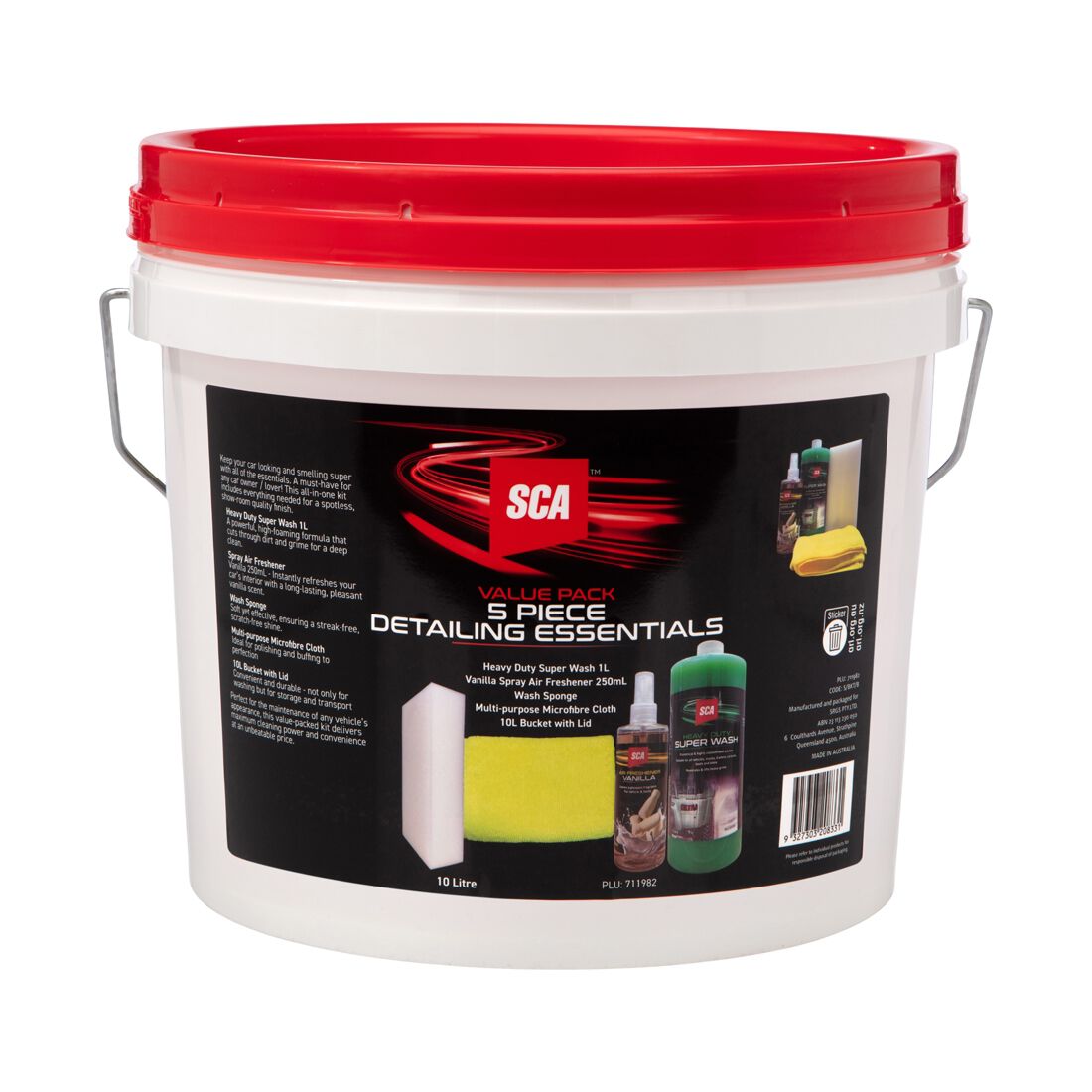 SCA Value Detail Wash Kit 5 Piece, , scanz_hi-res