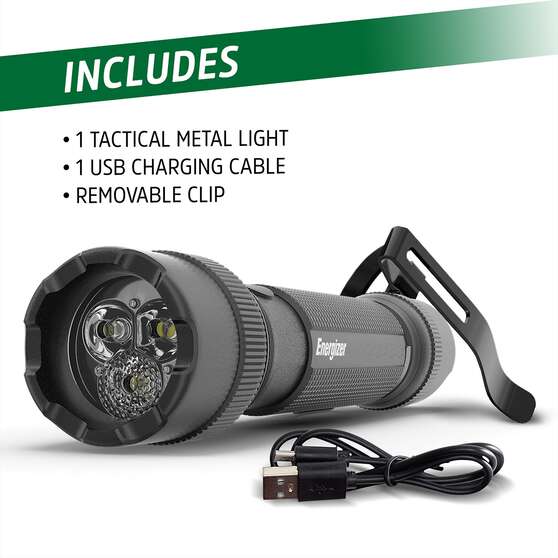 Energizer Rechargeable Torch TAC-R-700 Lumens, , scanz_hi-res