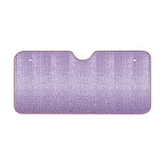 SCA Large Bubble Front Sunshade Matt Purple Accordion, , scanz_hi-res
