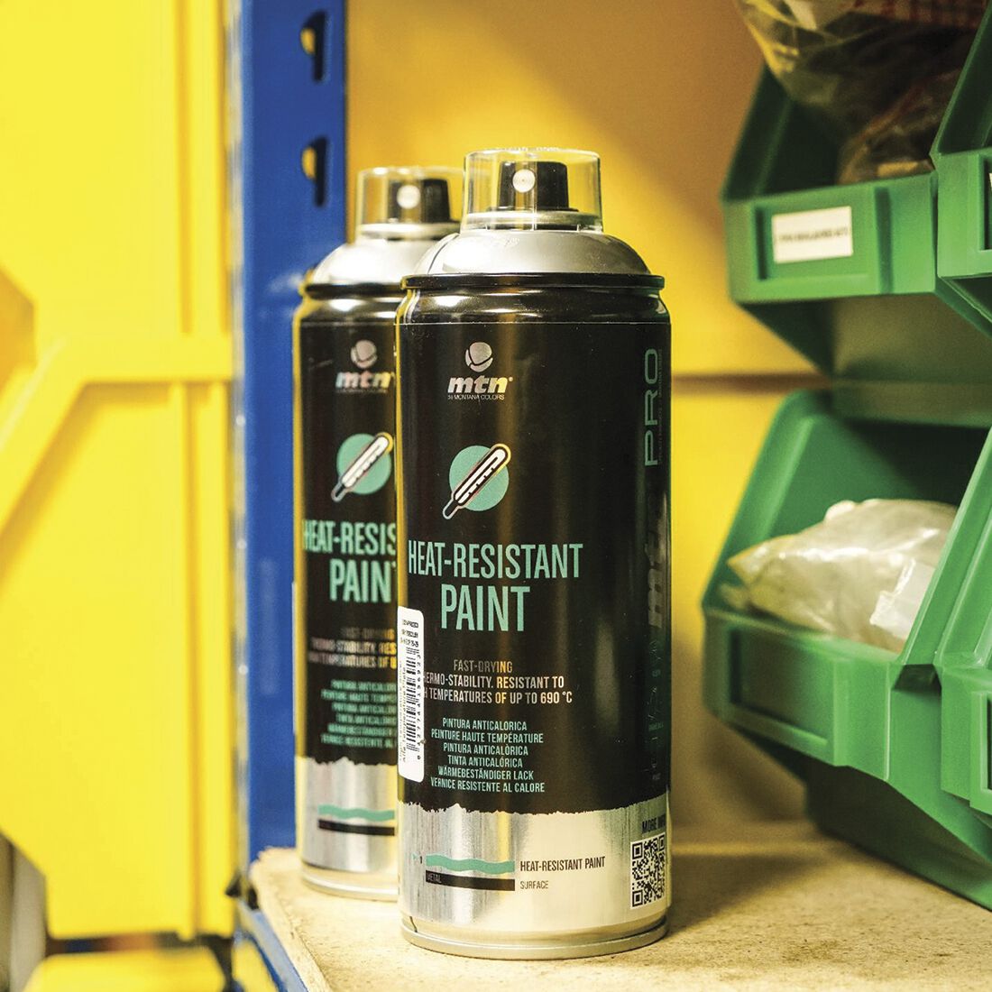 MTN Pro Black Heat Resistant Spray Paint 400mL, , scanz_hi-res