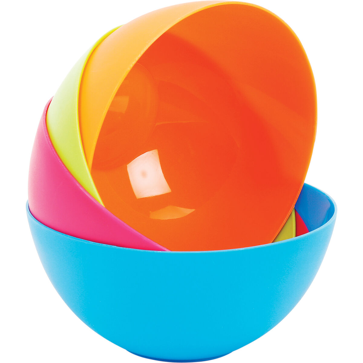 Ridge Ryder Plastic Bowl 4pk 16cm, , scanz_hi-res