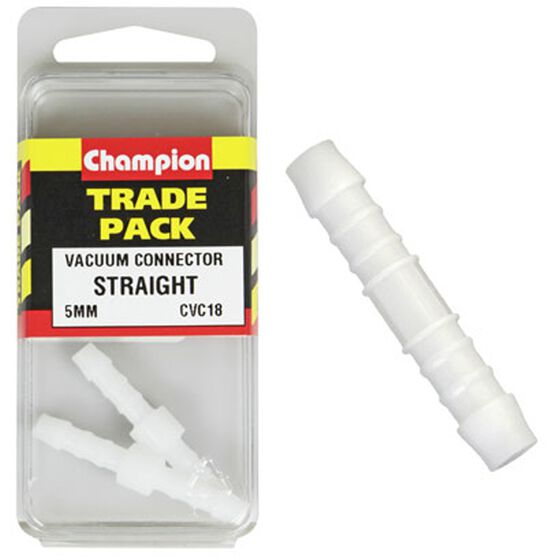 Champion Trade Pack Straight Connector CVC18, 5mm, , scanz_hi-res