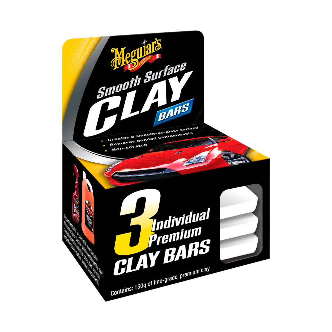 Meguiar's Clay Bar Kit 3 Piece, , scanz_hi-res