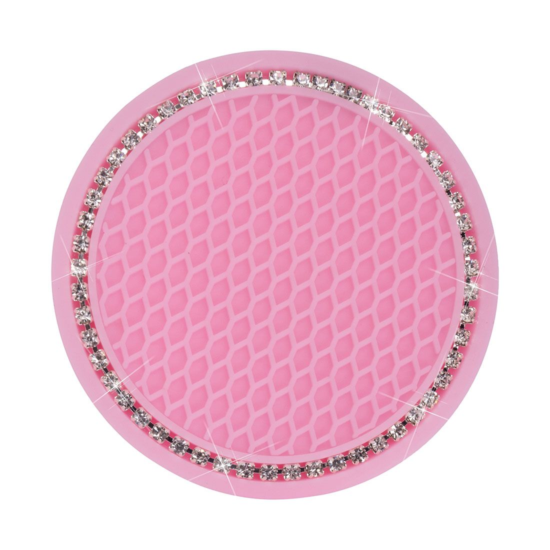 Cabin Crew Drink Coasters Pink/Bling 2Pk, , scanz_hi-res