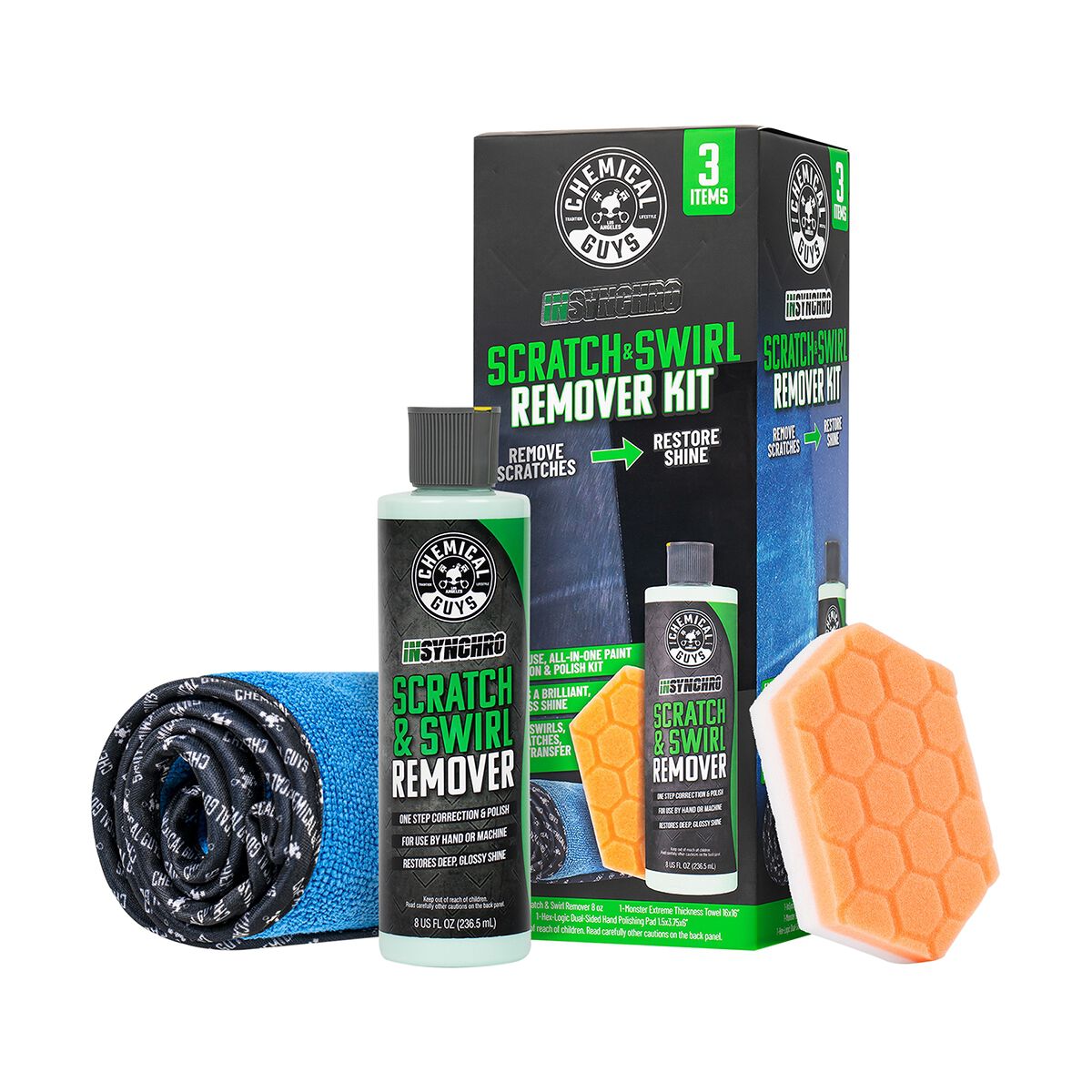 Chemical Guys Scratch & Swirl Remover Kit, , scanz_hi-res