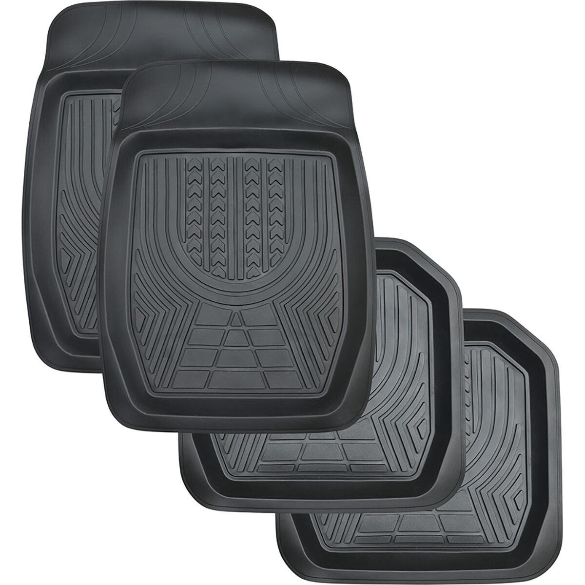 XTM Deep Dish Floor Mats Set of 4 Supercheap Auto New Zealand