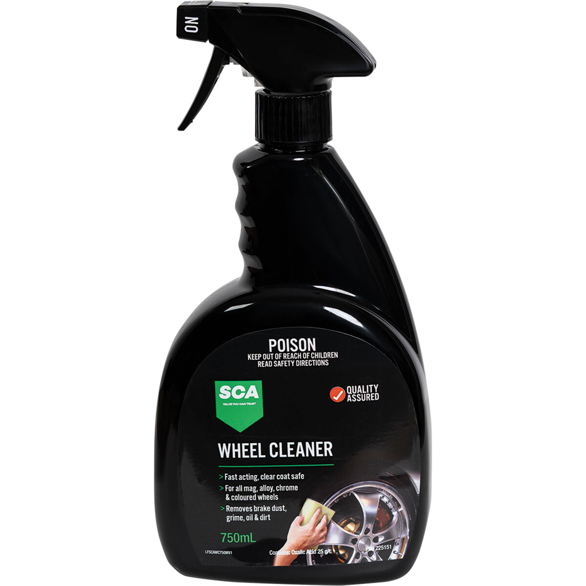 SCA Sparkling Wheel Cleaner 750mL, , scanz_hi-res