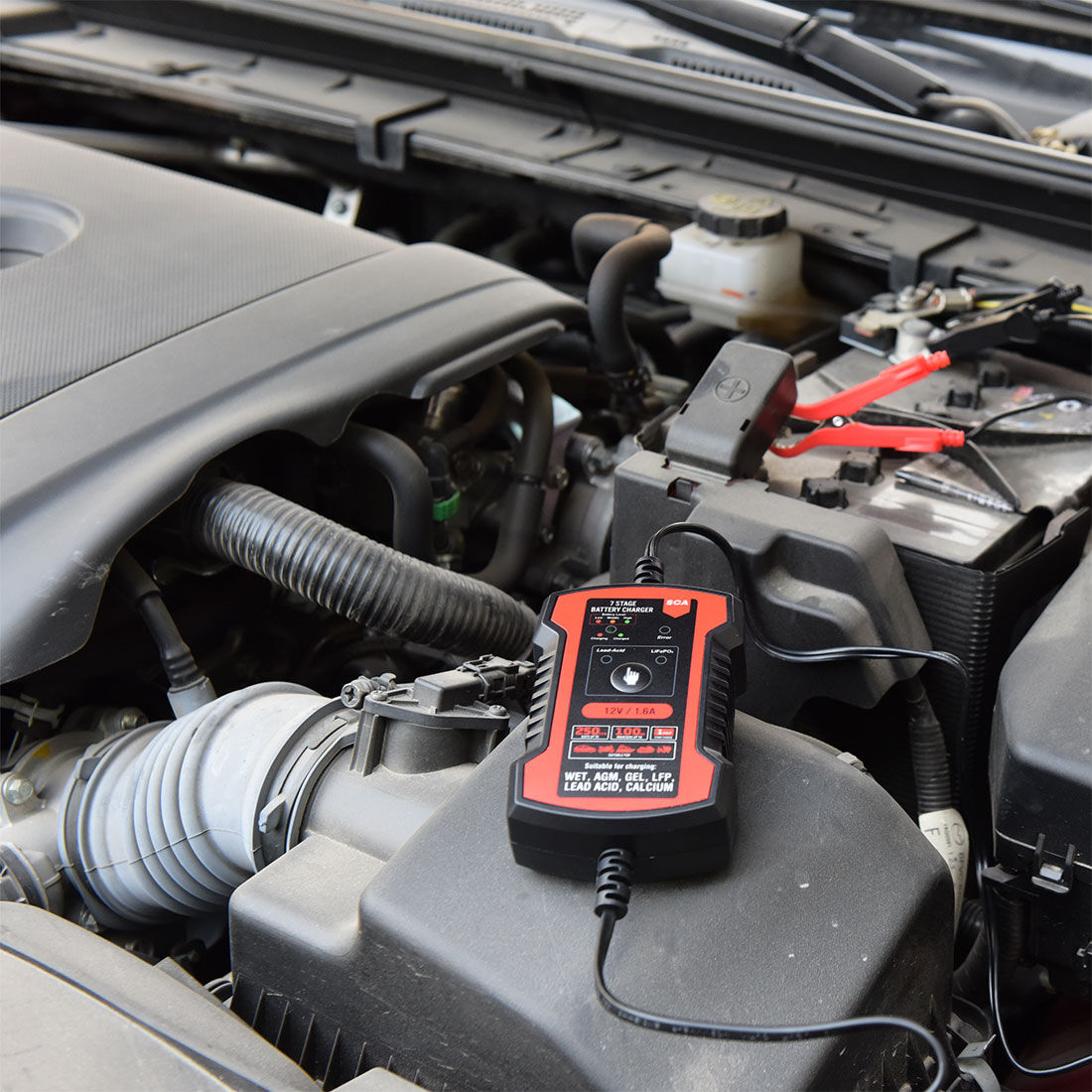 SCA 7 Stage Battery Charger 12V 1.6 Amp, , scanz_hi-res