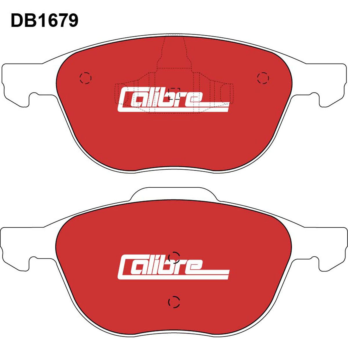 Calibre Disc Brake Pads DB1679CAL, , scanz_hi-res