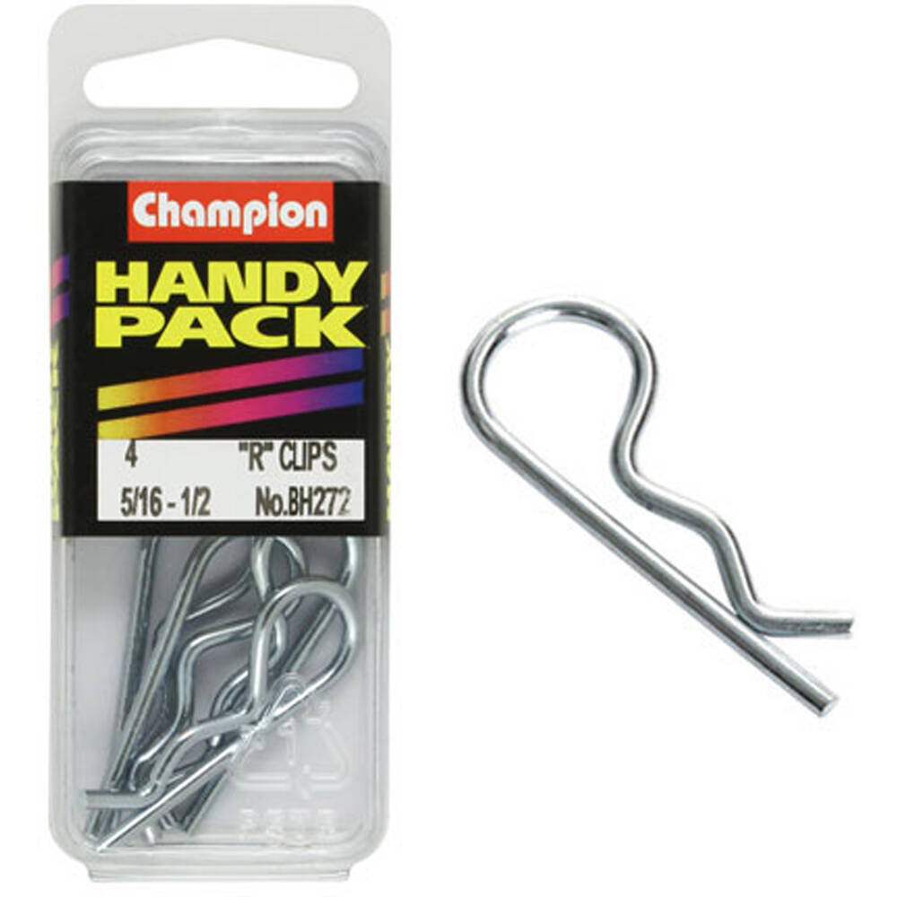 Champion Master Kit R Clips Champion Handy Pack R Clips BH272, 5/16