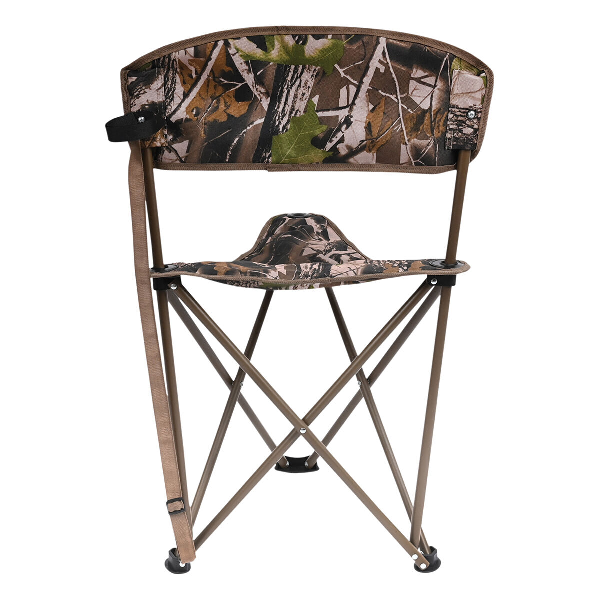 Ridge Ryder Camouflage Tripod Stool with Backrest, , scanz_hi-res