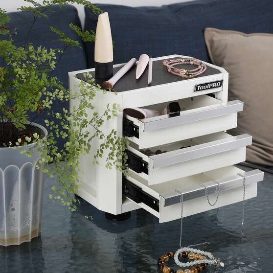 ToolPRO Mini Edge Tool Cabinet White, , scanz_hi-res