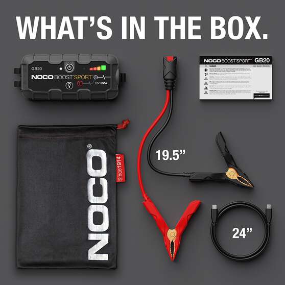 NOCO Genius UltraSafe Boost Sport 12V 500 Amp Jump Starter, , scanz_hi-res