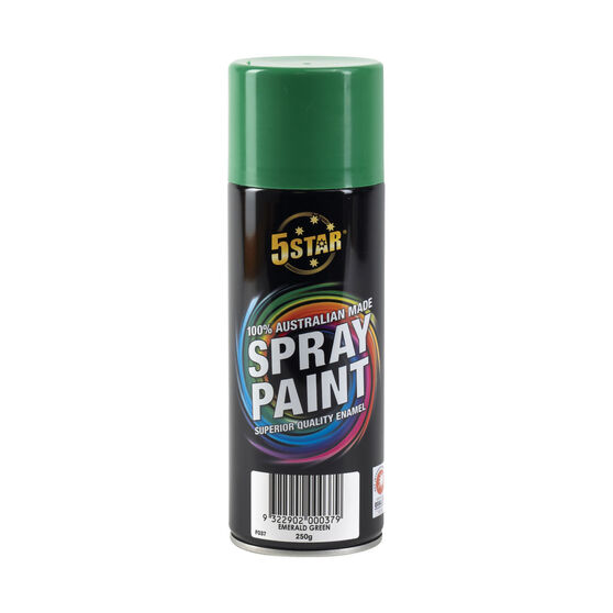 5 Star Enamel Spray Paint Emerald Green 250g, , scanz_hi-res