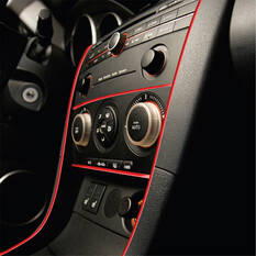 TypeS Interior Accent Strip Red 3.2m, , scanz_hi-res