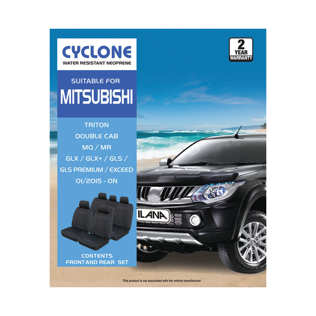 Ilana Cyclone Tailor Made Pack For Mitsubishi Triton MQ Dual Cab 01/15+, , scanz_hi-res