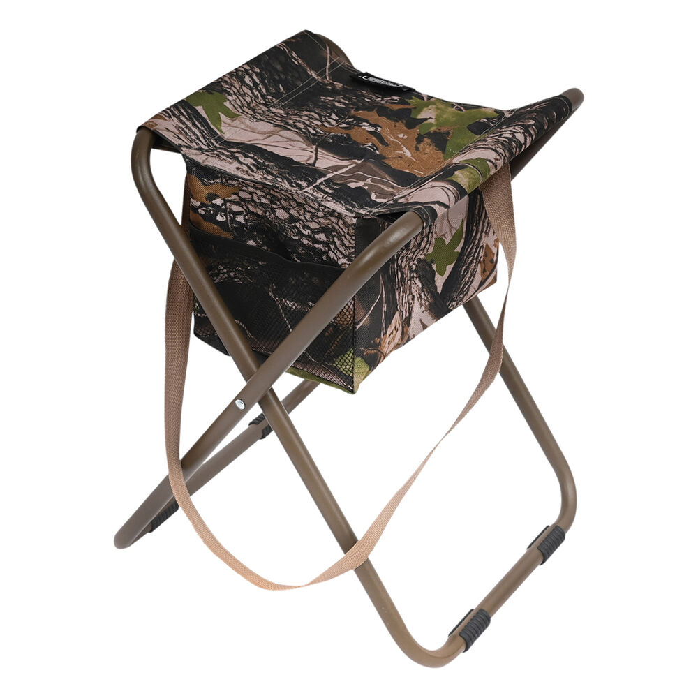Ridge Ryder Camouflage Folding Stool with Storage Supercheap Auto New Zealand