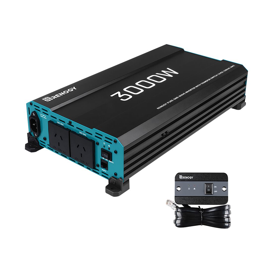 Renogy 3000W Pure Sine Wave Inverter With AC Transfer, , scanz_hi-res