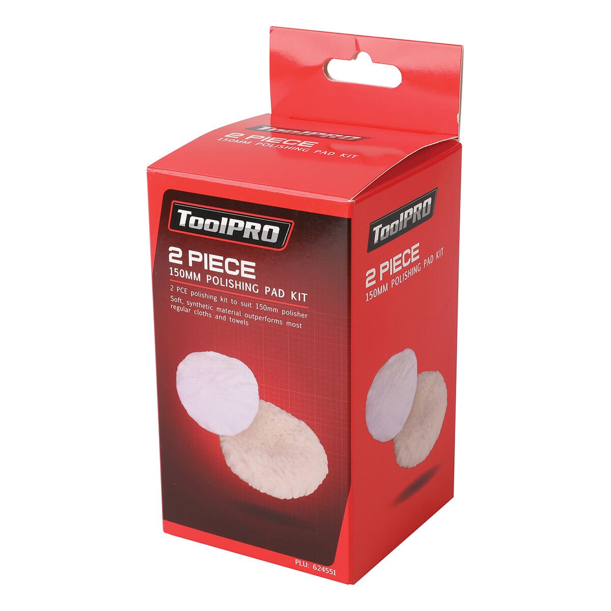 ToolPRO Polishing Pad Kit 150mm 2pc, , scanz_hi-res