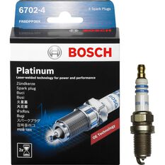 Bosch Platinum Spark Plug 6702-4, 4 Pack, , scanz_hi-res