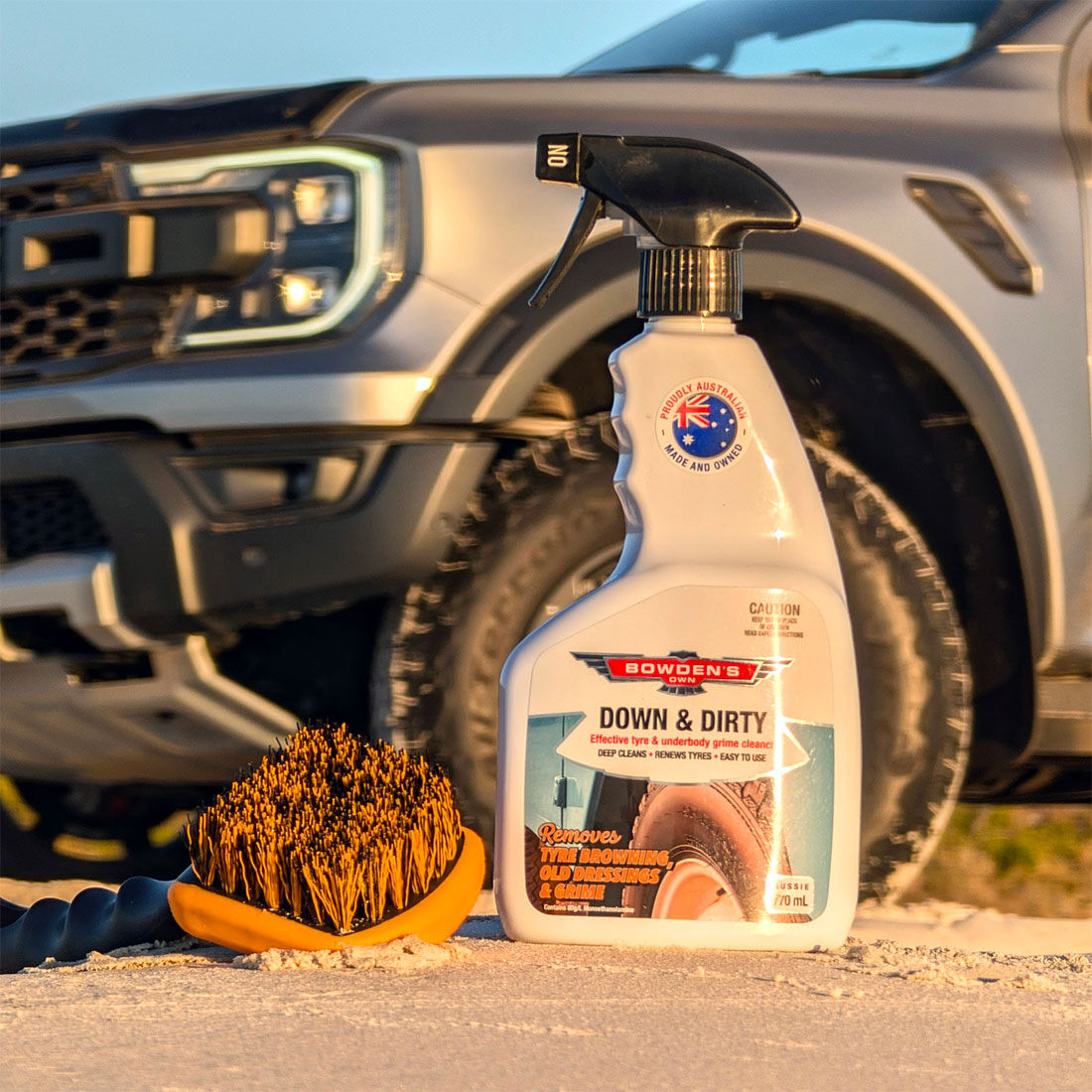 Bowden's Own Down & Dirty Wheel & Tyre Cleaner 770ml, , scanz_hi-res