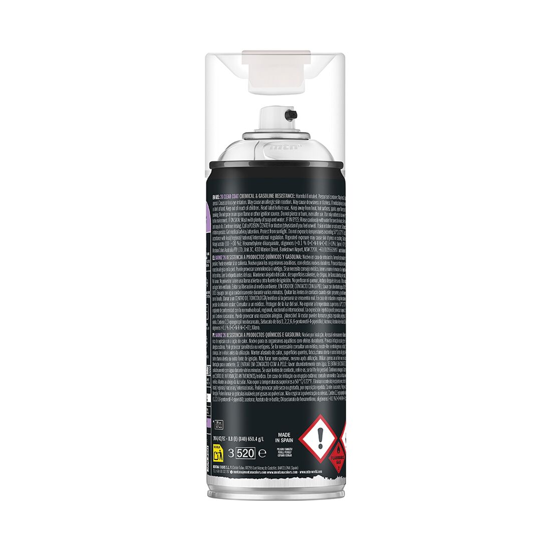 MTN WEPRO 2K Clear Coat Gloss 400mL, , scanz_hi-res